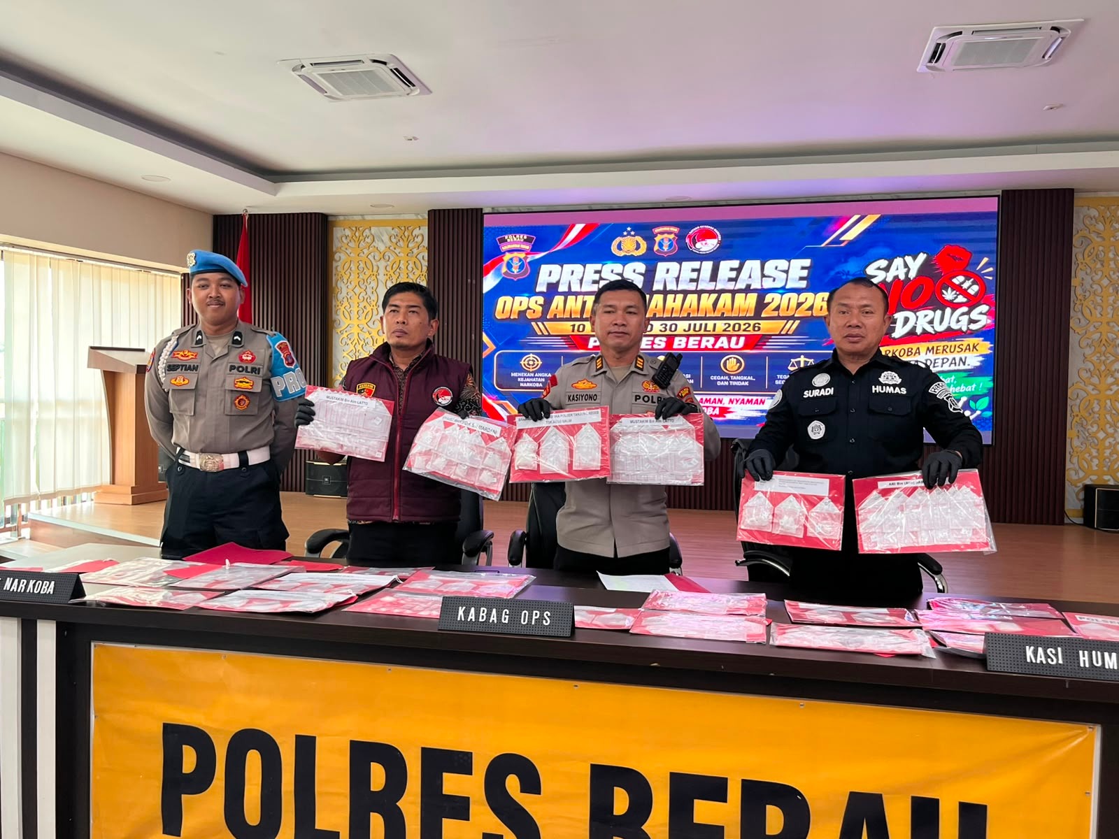 20 Hari Operasi Antik Mahakam di Berau, 33 Kasus Berhasil Diungkap