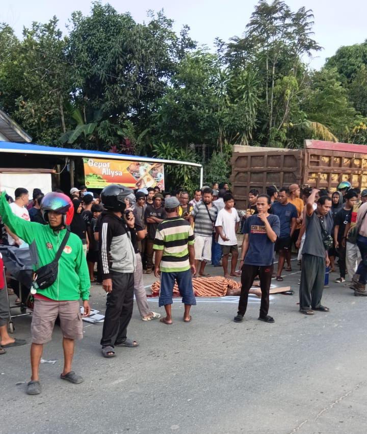 Jalur Palaran Makan Korban, Pemotor Tewas, Penyebab Tak Jelas