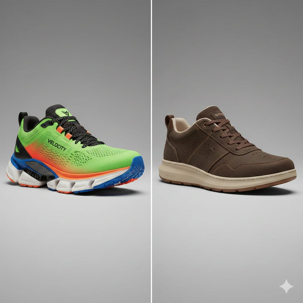 Sepatu Lari dan Jalan Kaki Beda: Simak Penjelasannya