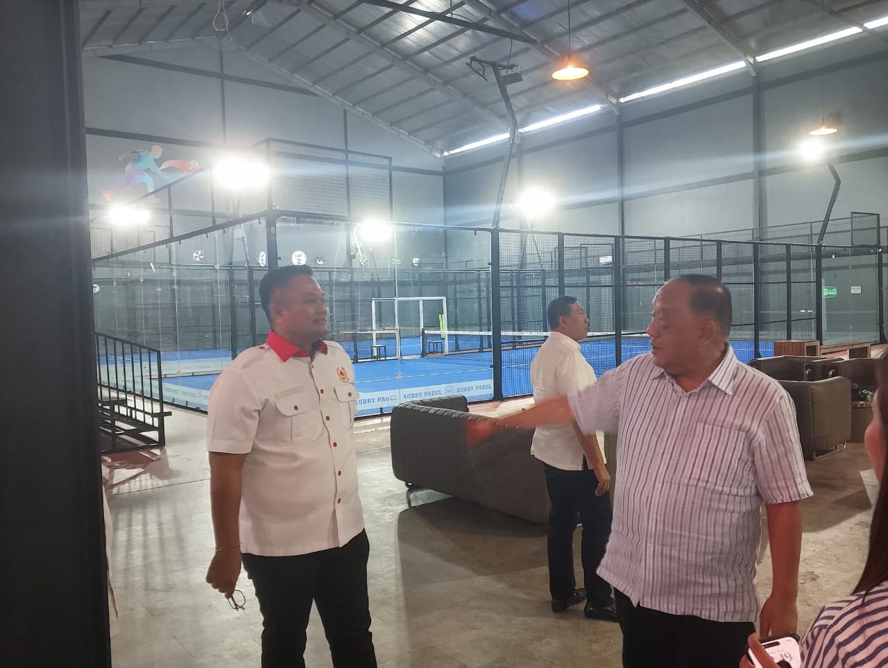 Ketua Umum KONI Pusat Tinjau Lapangan Padel di Samarinda  ‎