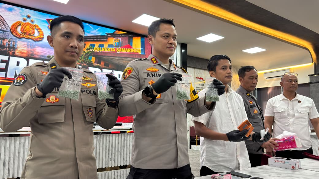 Medio 9-25 Oktober, Polresta Samarinda Ungkap 16 Kasus Narkoba