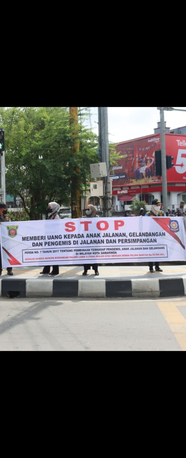 Peringatan bagi Warga Samarinda,  Beri Uang ke Pengemis Bakal Kena Sanksi Perda
