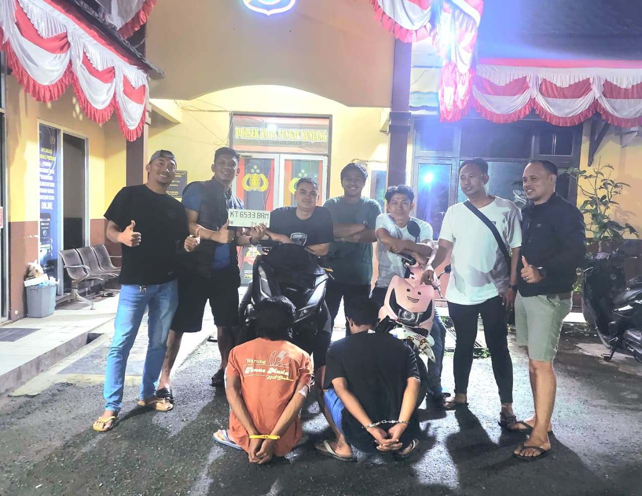 Hasil Belum Dinikmati, Dua Pencuri Honda PCX Dibekuk Polisi