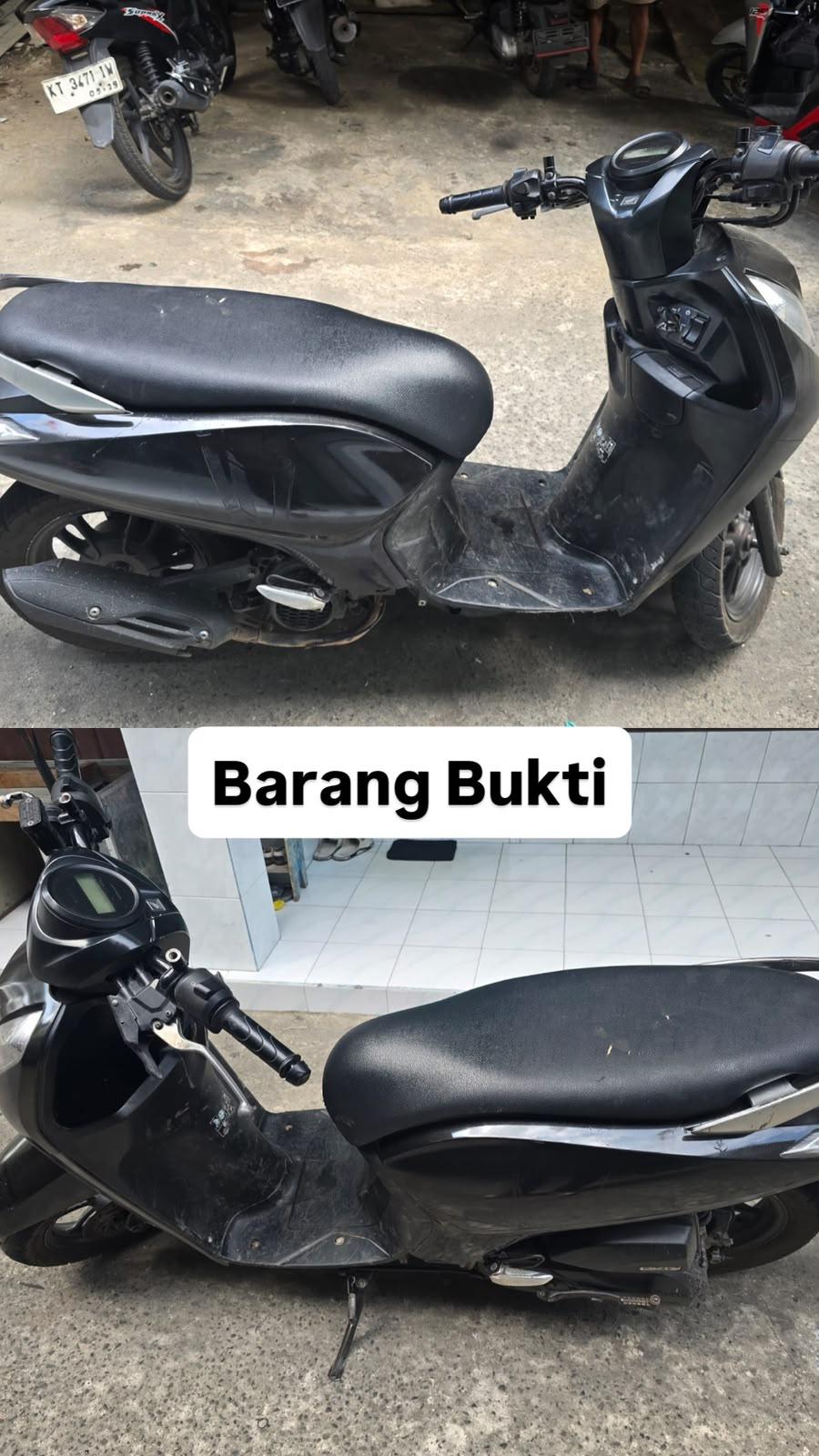 Jiwa Kriminal Mengakar, Baru Keluar Penjara Ditangkap Lagi Bawa Kabur Motor Teman