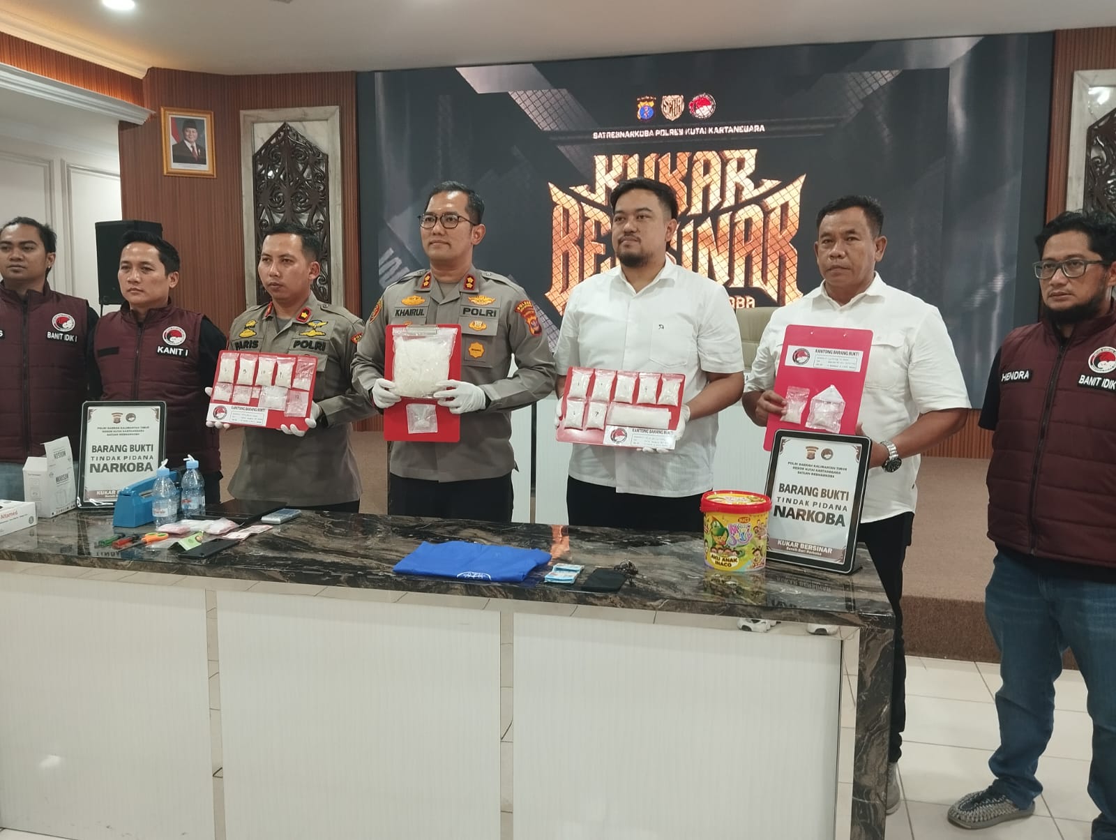 Gila! Sabu 1,5 Kg Nyaris Beredar di Kukar, Nilainya Capai Rp 2,7 Miliar
