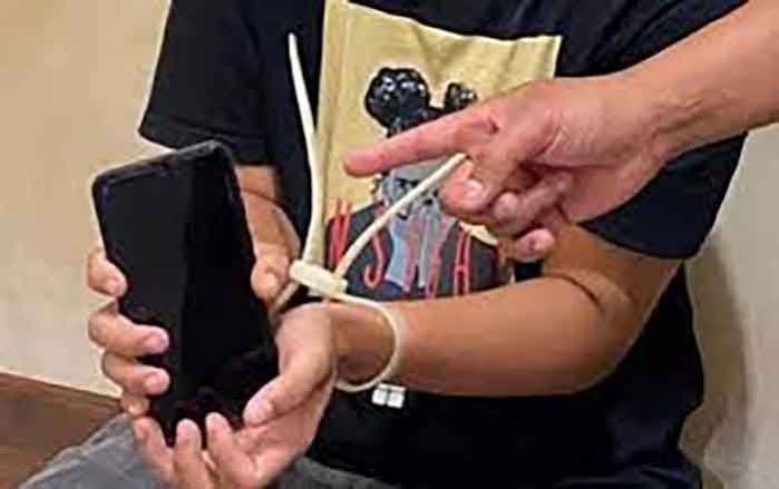 Jukir Liar Gasak Handphone, Diringkus Berkat Rekaman CCTV