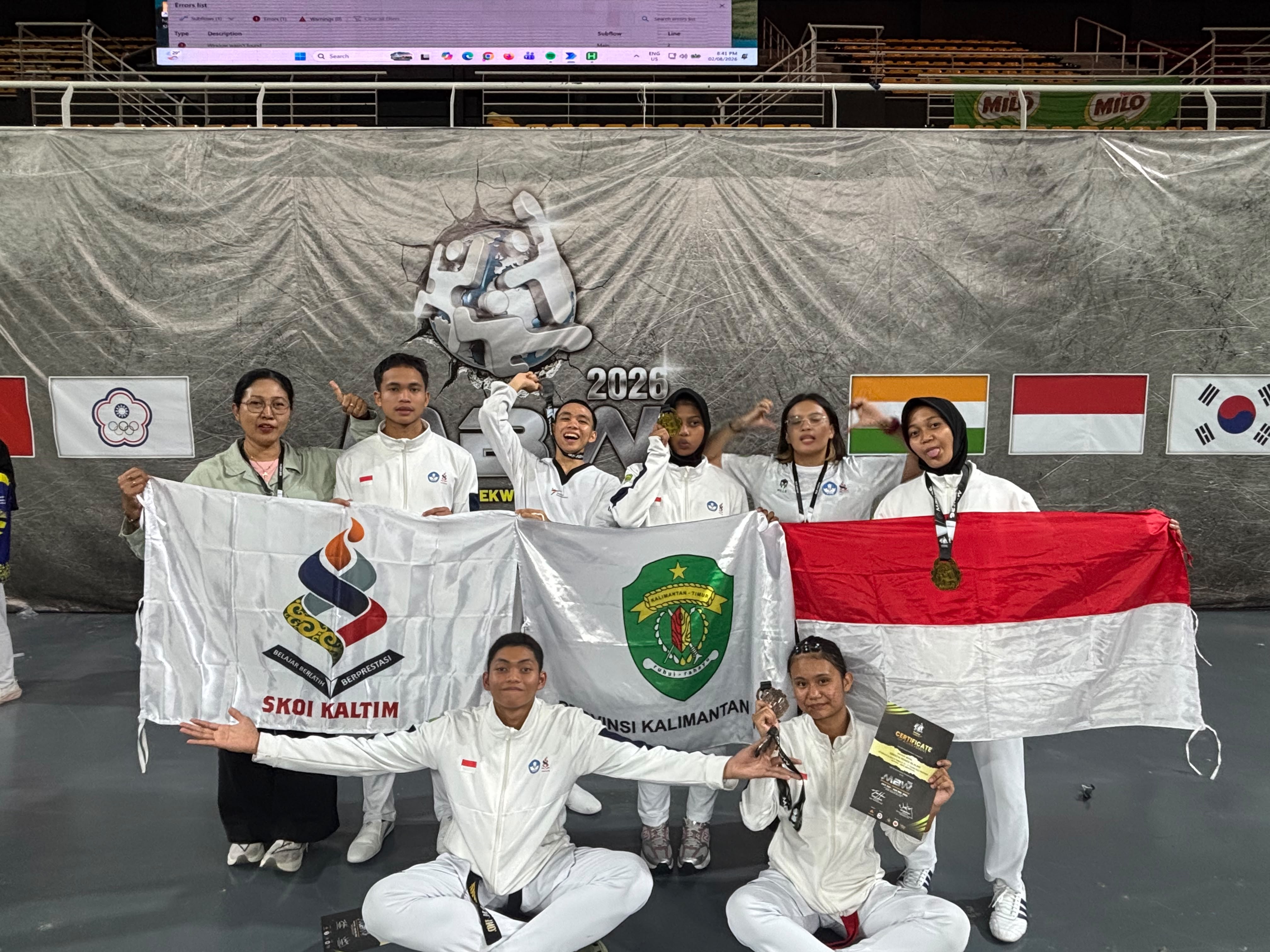 Rebut 5 Medali di Malaysia, Taekwondo SKOI Kaltim Bikin Bangga