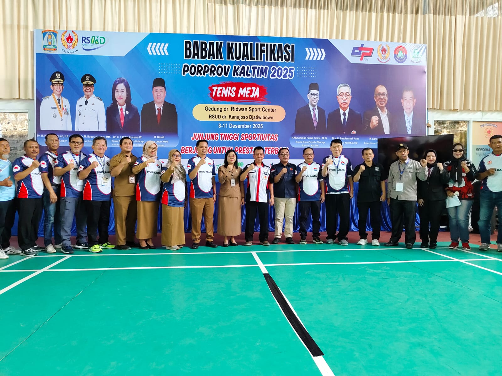 KONI Kaltim Dorong Atlet Tenis Meja Tampil Maksimal di BK Porprov