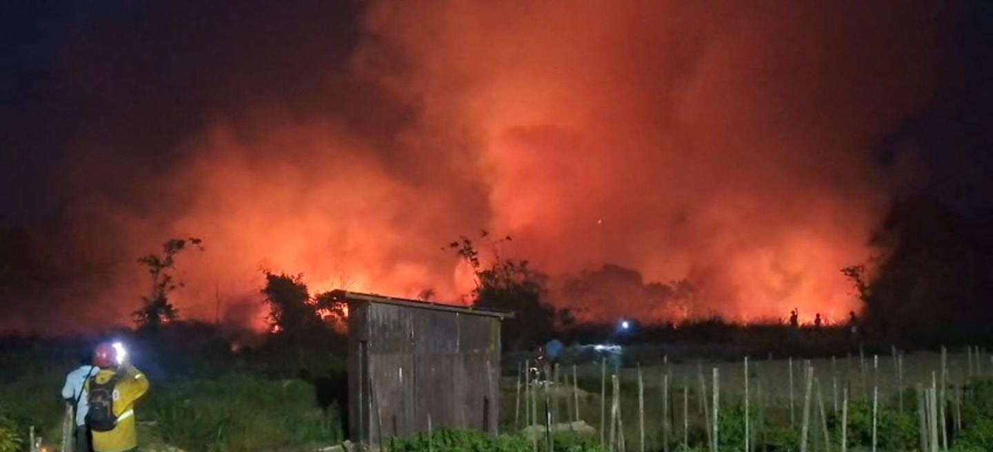Karhutla Lahap 20 Hektare, Asrama TNI Nyaris Dilalap Api