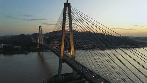 Kabel Kerap Dicuri, Jembatan Achmad Amins Gelap, Kini Dapat Anggaran Rp 900 Juta