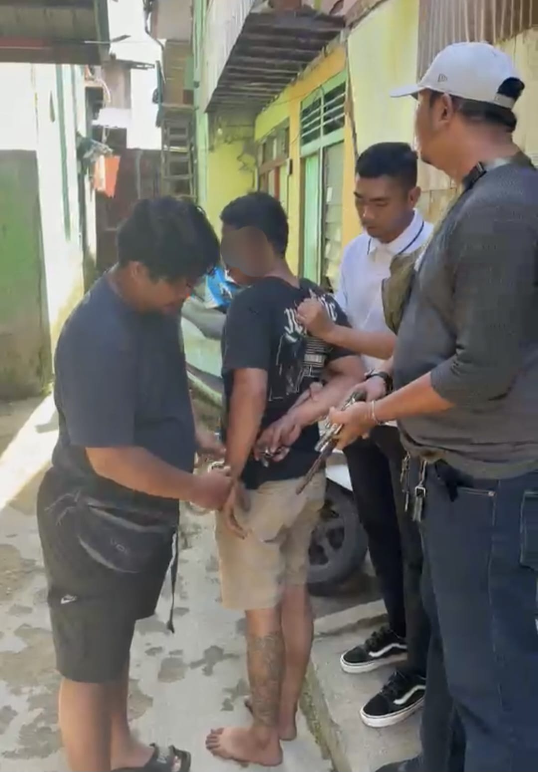 Pelaku Pemalakan Modus Motor Serempetan Diringkus Polisi