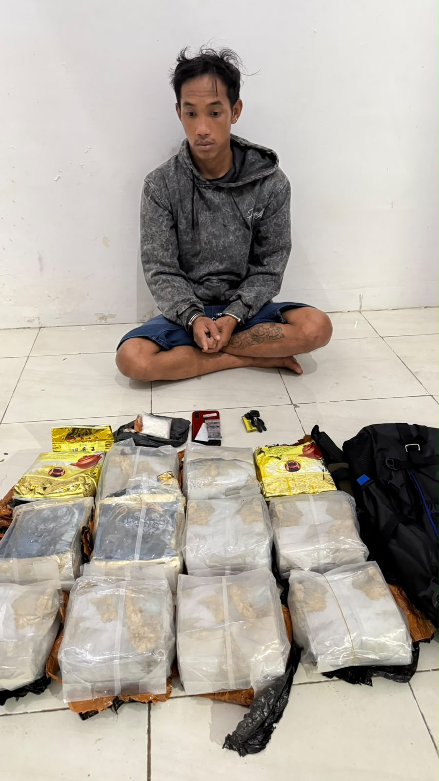 Polisi Amankan 12,6 Kg Sabu, Pemasok Utama Masih Diburu
