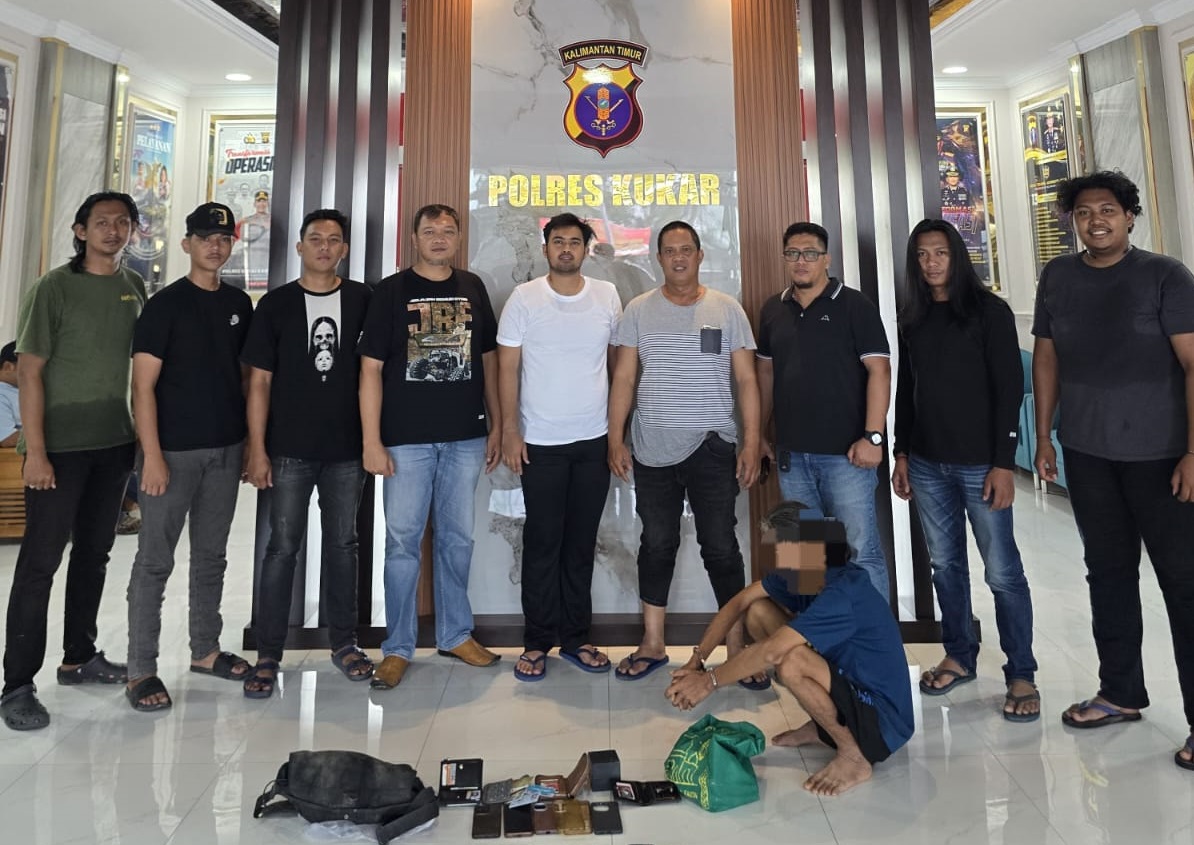 Residivis Maling Dibekuk Tim Alligator, setelah Satroni Kawasan Wisata Air Terjun Tenggarong Seberang